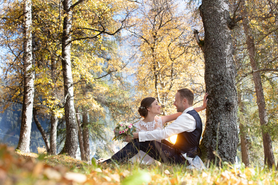 Hochzeit-Shooting © Tanja Cammerlander