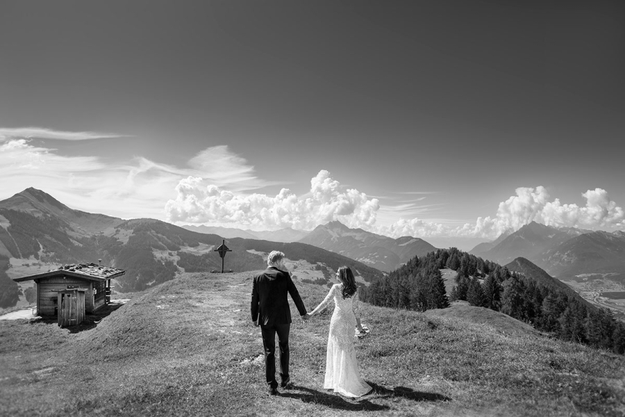 Hochzeit-Shooting © Tanja Cammerlander