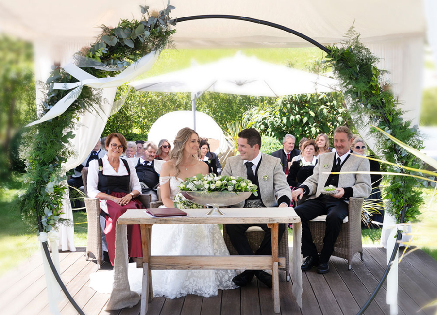 Hochzeit-Shooting © Tanja Cammerlander