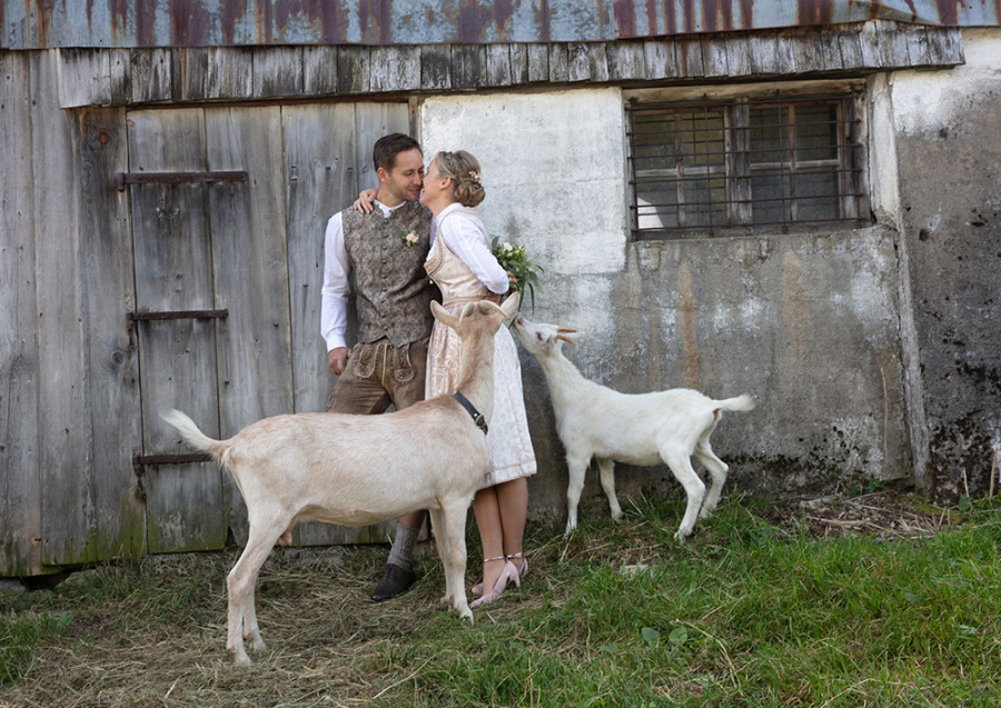 Hochzeit-Shooting © Tanja Cammerlander