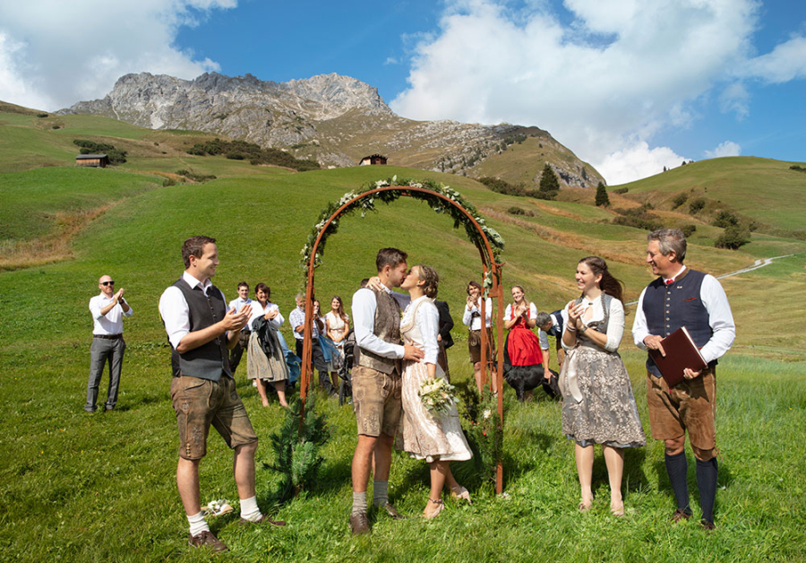 Hochzeit-Shooting © Tanja Cammerlander