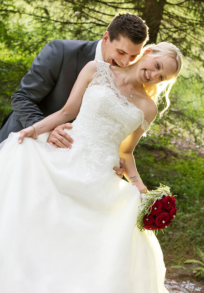 Hochzeit-Shooting © Tanja Cammerlander