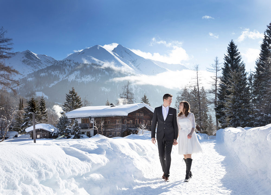 Hochzeit-Shooting © Tanja Cammerlander