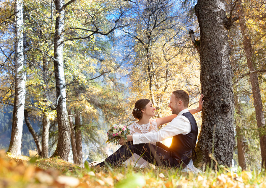 Hochzeit-Shooting © Tanja Cammerlander