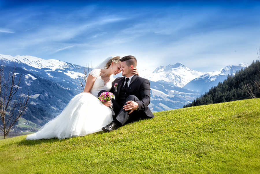 Hochzeit-Shooting © Tanja Cammerlander